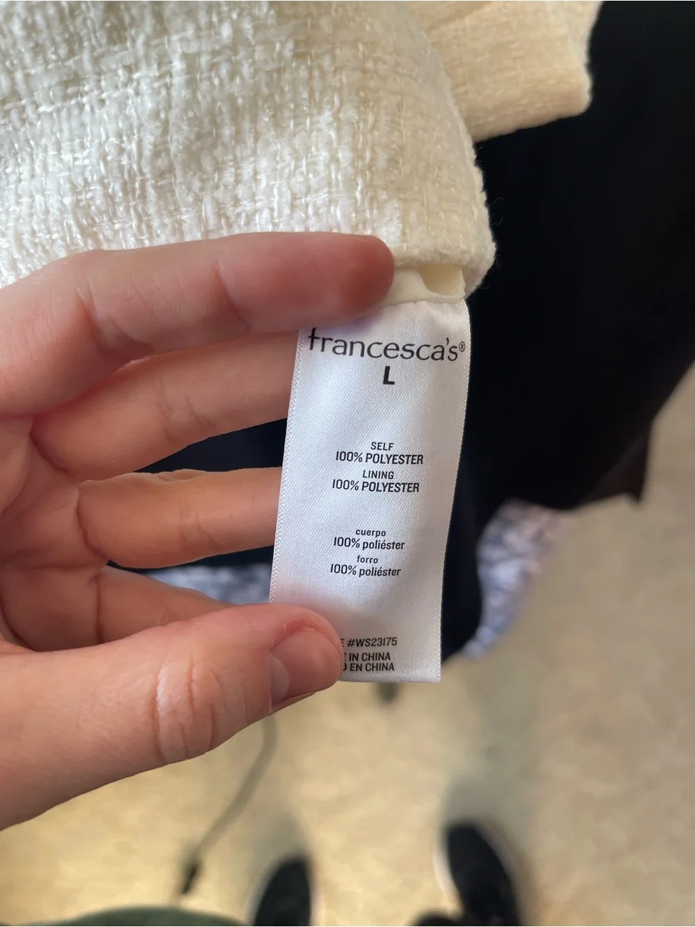 Francesca's Suit Vest